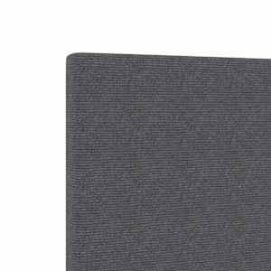 LED hlavová deska s čelo Tmavě šedá 100 cm Polyester - obrázek 8