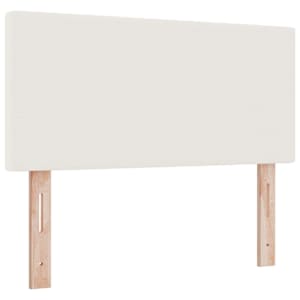vidaXL LED peatoed LED-ribadega peaga cream 100 cm Korter kangas