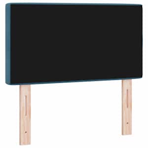 LED hlavová deska s LED pásky s čelo Tmavě modrá 80 cm samet - obrázek 7