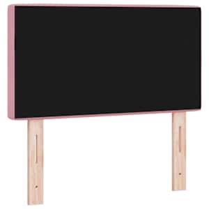 LED hlavová deska s LED pásky s čelo Růžová 80 cm samet - obrázek 7