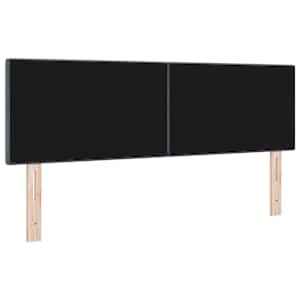 LED hlavová deska s LED pásky Šedý 144 cm samet - obrázek 7