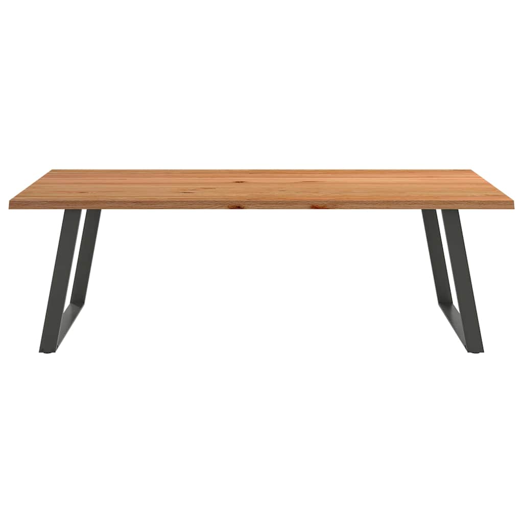 Thumbnail - vidaXL Esstisch mit Baumkanten 240x120x74 cm Massivholz Eiche Rechteck