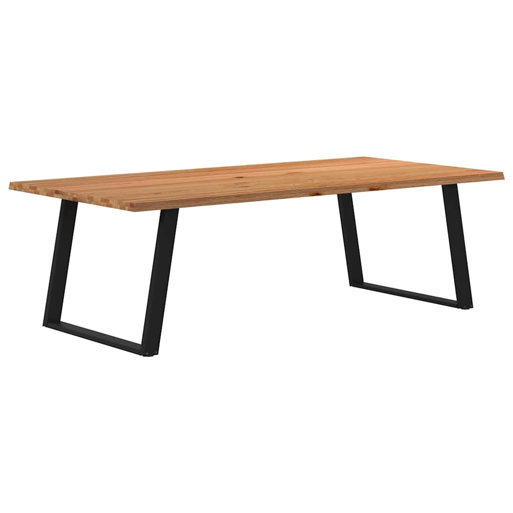vidaXL Jídelní stůl s živou hranou 240x120x74 cm masivní dubové dřevo