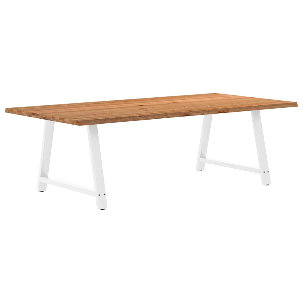 vidaXL Jídelní stůl s živou hranou 240x120x74 cm masivní dubové dřevo