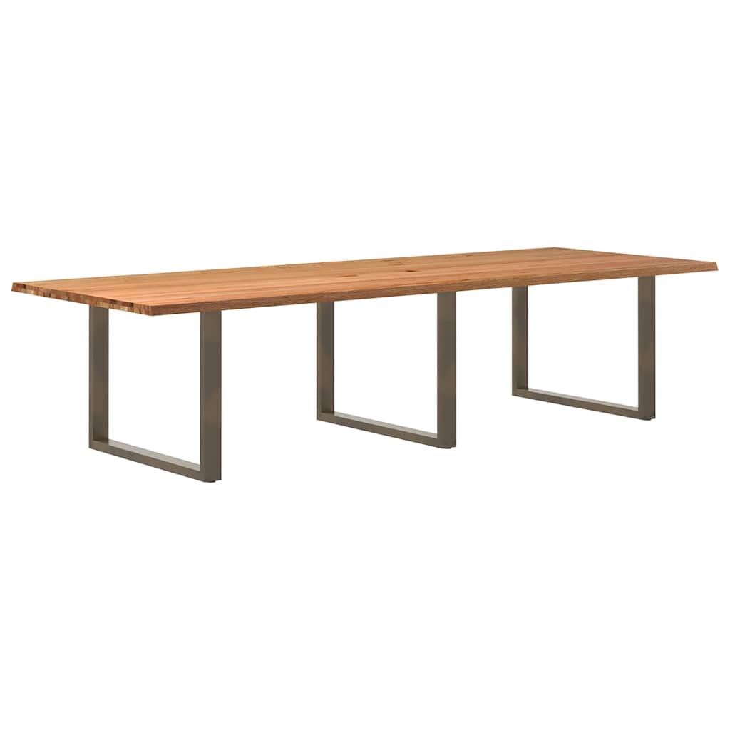 vidaXL Jídelní stůl světle hnědá 320x120x74 cm dub obdélníkový