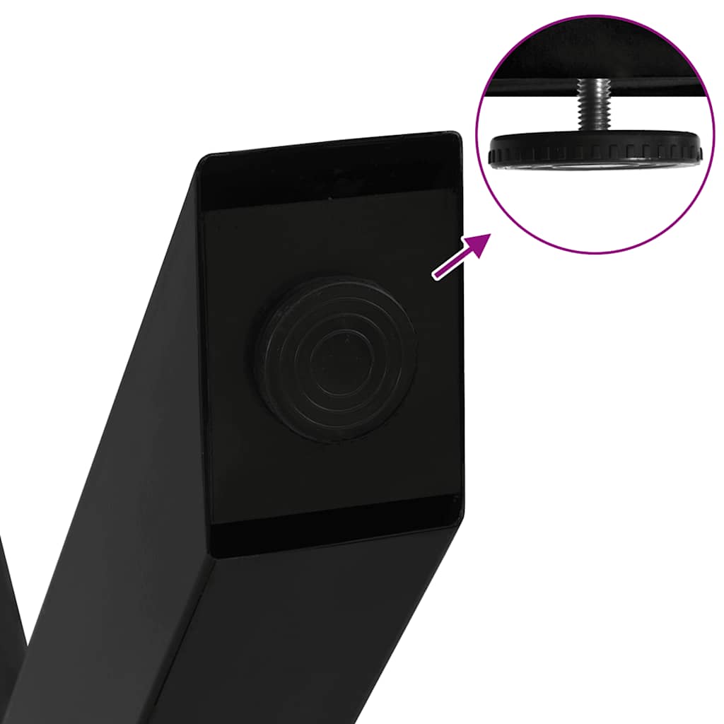 Eettafel 200x100x74 cm ovaal massief eikenhout lichtbruin image 11