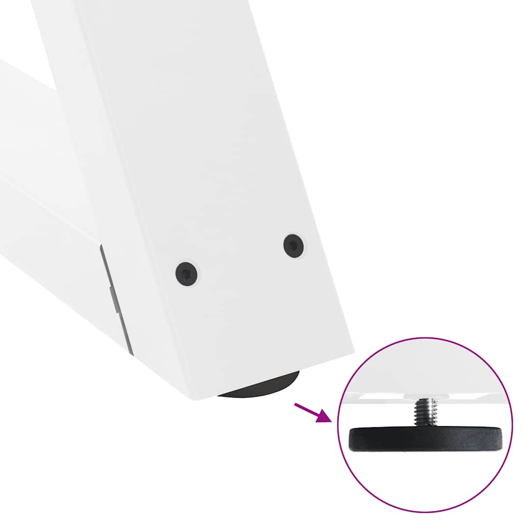 Eettafel 200x100x74 cm ovaal massief eikenhout lichtbruin image 11