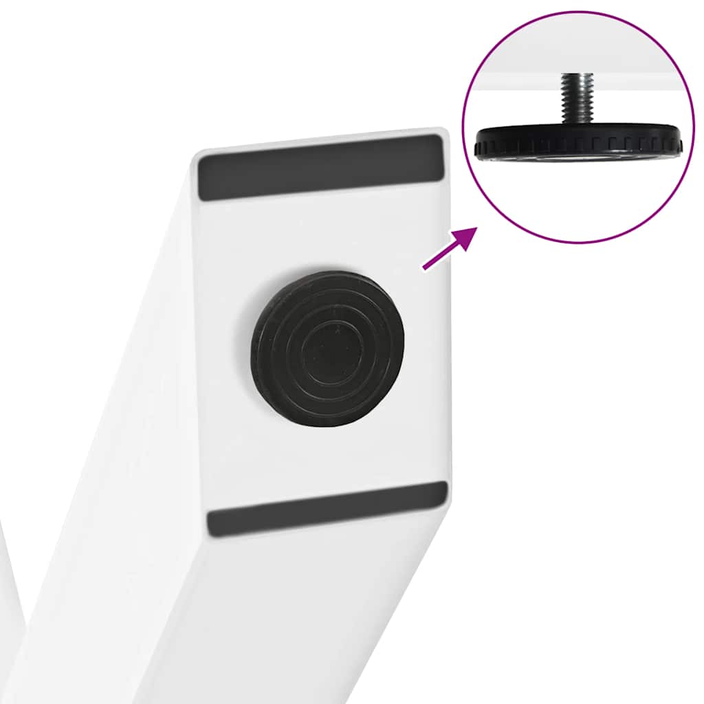 Eettafel 200x100x74 cm ovaal massief eikenhout lichtbruin image 11