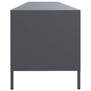 TV skříňka antracitová 202x39x43,5 cm ocel válcovaná za studena - obrázek 6