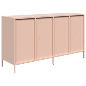 Příborník růžový 135 x 39 x 73,5 cm ocel válcovaná za studena - obrázek 7