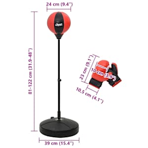 Boxovací sada s rukavicemi a pumpičkou výška 81–122 cm - obrázek 13