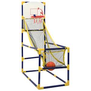 Arkádová basketbalová hra s míčem a pumpičkou 45 x 86 x 127 cm - obrázek 2