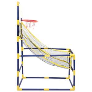 Arkádová basketbalová hra s míčem a pumpičkou 45 x 86 x 127 cm - obrázek 4