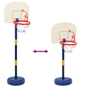 Basketbalový stojan s míčem a pumpičkou výška 90/121 cm - obrázek 9