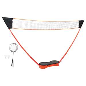 Badminton set z 2 loparjema, mrežo in shranjevalno torbo