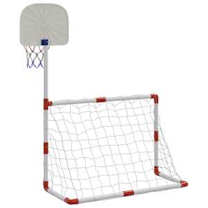 Dětská fotbalová a basketbalová sada s míči 98 x 50 x 70 cm - obrázek 6