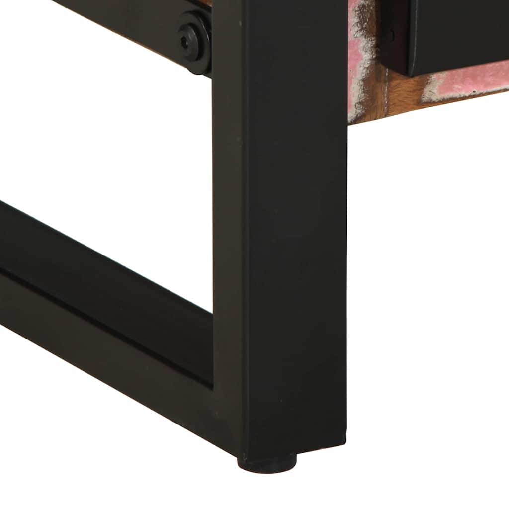 Badkamermeubelset met plank 3 pcs Bruin Massief Mango Hout image 13