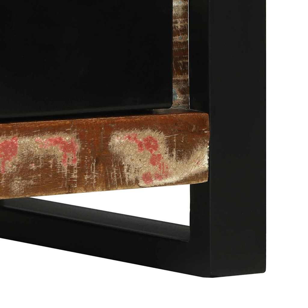 Badkamermeubelset met plank 4 pcs Bruin Massief Mango Hout image 13