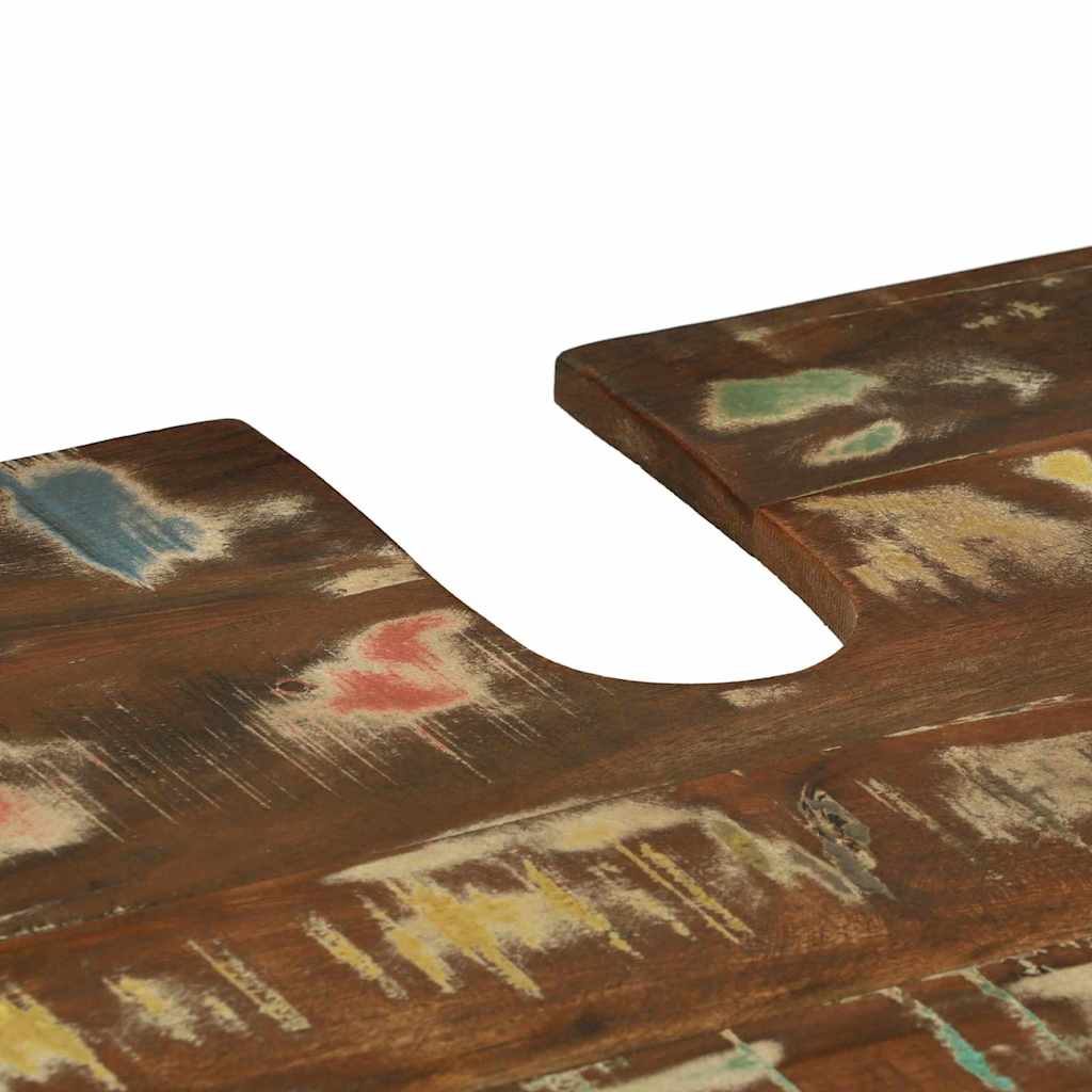 Badkamermeubelset 4 pcs Multikleur Massief gerecycled hout image 13