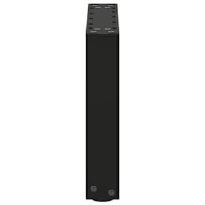 Nohy konferenčního stolku ve tvaru U, 2 ks, černé, 30 x (30-31) cm, ocel - obrázek 6