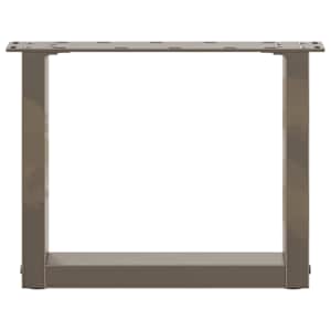 Nohy konferenčního stolku ve tvaru U 2 ks přírodní ocel 30 x (30-31) cm ocel - obrázek 5