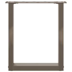 Nohy konferenčního stolku ve tvaru U 2 ks přírodní ocel 38 x (42-43) cm ocel - obrázek 5