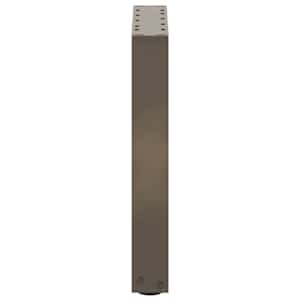 Nohy konferenčního stolku ve tvaru U 2 ks přírodní ocel 38 x (42-43) cm ocel - obrázek 6