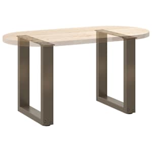 Nohy konferenčního stolku ve tvaru U 2 ks přírodní ocel 38 x (42-43) cm ocel - obrázek 8
