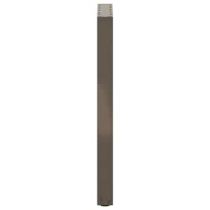 Nohy konzolového stolku ve tvaru U, 2 ks, přírodní ocel, 28 x (72-73) cm, ocel - obrázek 6