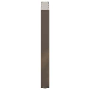 Nohy k jídelnímu stolu ve tvaru U, 2 ks, přírodní ocel, 60 x (72-73) cm, ocel - obrázek 6