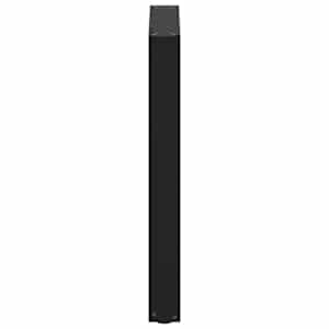 Nohy k jídelnímu stolu ve tvaru U, 2 ks, černé, 70 x (72-73) cm, ocel - obrázek 6