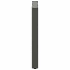 Nohy k jídelnímu stolu ve tvaru U, 2 ks, antracitové, 70 x (72-73) cm, ocel - obrázek 6