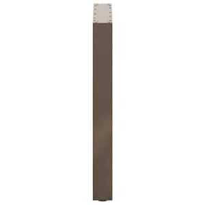 Nohy k jídelnímu stolu ve tvaru U, 2 ks, přírodní ocel, 70 x (72-73) cm, ocel - obrázek 6