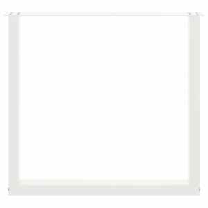 Nohy k jídelnímu stolu ve tvaru U, 2 ks, bílé, 80 x (72-73) cm, ocel - obrázek 5