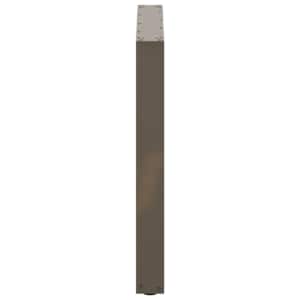 Nohy k jídelnímu stolu ve tvaru U, 2 ks, přírodní ocel, 80 x (72-73) cm, ocel - obrázek 5