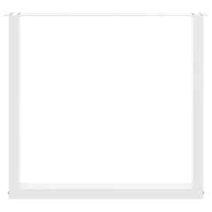 Nohy k jídelnímu stolu ve tvaru U, 2 ks, bílé, 90 x (72-73) cm, ocel - obrázek 5