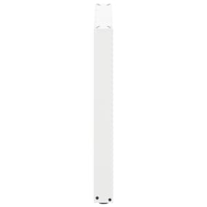 Nohy k jídelnímu stolu ve tvaru U, 2 ks, bílé, 90 x (72-73) cm, ocel - obrázek 6
