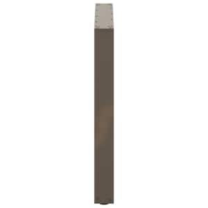 Nohy k jídelnímu stolu ve tvaru U, 2 ks, přírodní ocel, 90 x (72-73) cm, ocel - obrázek 6