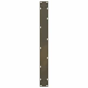 Nohy k jídelnímu stolu ve tvaru U, 2 ks, přírodní ocel, 90 x (72-73) cm, ocel - obrázek 7