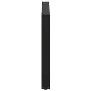 Nohy k jídelnímu stolu ve tvaru U, 2 ks, černé, 100 x (72-73) cm, ocel - obrázek 6