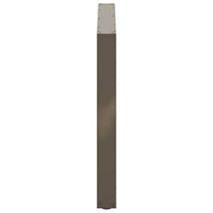 Nohy k jídelnímu stolu ve tvaru U, 2 ks, přírodní ocel, 100 x (72-73) cm, ocel - obrázek 6