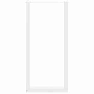 Nohy barového stolu ve tvaru U, 2 ks, bílé, 50 x (100-101) cm, ocel - obrázek 5
