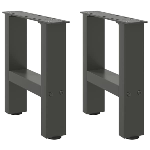 vidaXL kohvilaua jalad, antratsiithall, 2 tk, 30 x (30-31) cm, teras