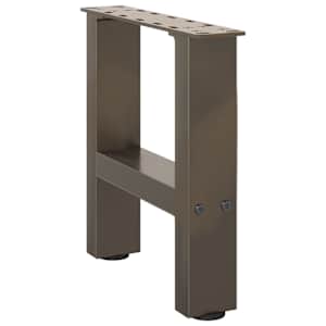 Nohy konferenčního stolku z přírodní oceli 2 ks 40 x (30-31) cm ocel - obrázek 3