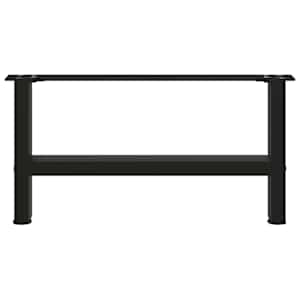Nohy konferenčního stolku černé 2 ks 70 x (30-31) cm ocelové - obrázek 5