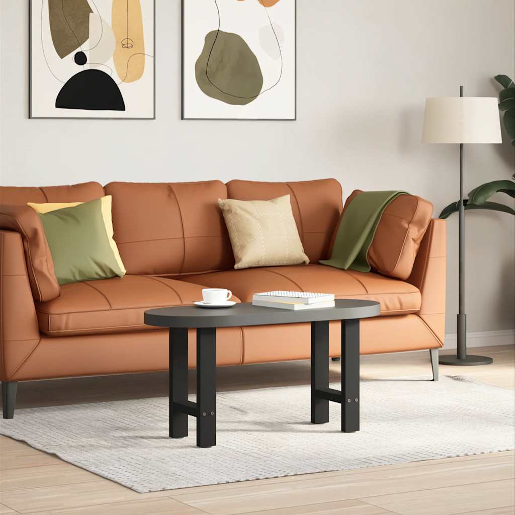 Thumbnail - vidaXL Couchtischbeine Schwarz 2 Stk. 28x(42-43) cm Stahl