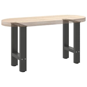 Nohy konferenčního stolku antracitové 2 ks 28 x (42-43) cm ocelové - obrázek 8