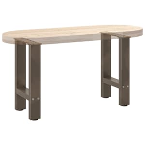 Nohy konferenčního stolku z přírodní oceli 2 ks 28 x (42-43) cm ocel - obrázek 8