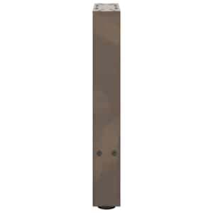 Nohy konferenčního stolku z přírodní oceli 2 ks 38 x (42-43) cm ocel - obrázek 6