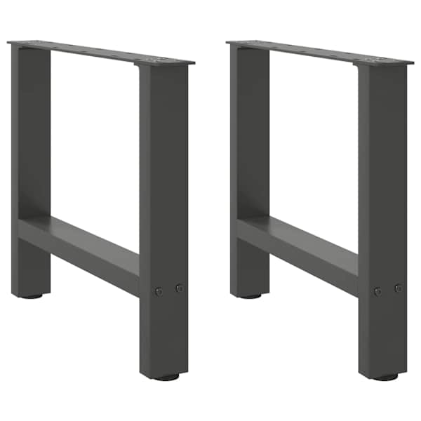vidaXL kohvilaua jalad, antratsiithall, 2 tk, 50 x (42-43) cm, teras
